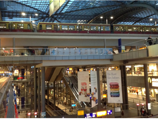 中央駅 上がSバーン