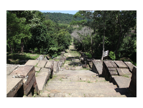 旧山道　タイ国境側