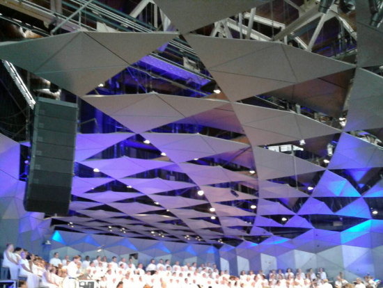 タングルウッドのホール内