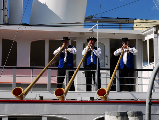 クルーズ船歓迎