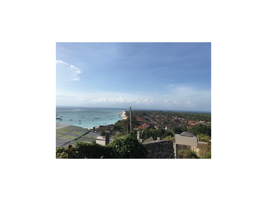 丘の上のビュースポット