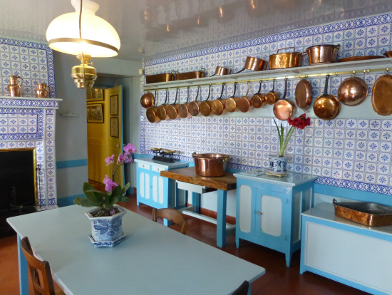 水色のキッチン