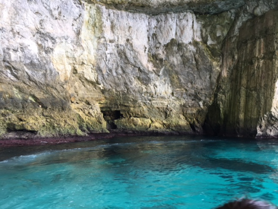 青の洞門はまさにキレイの一言