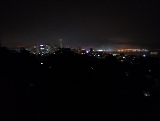 シアトルの夜景。