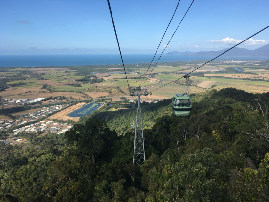 スカイレールからの景色