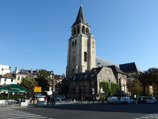 サン・ジェルマン・デ・プレ教会界隈