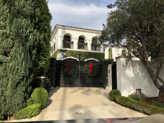 デイビットベッカム宅