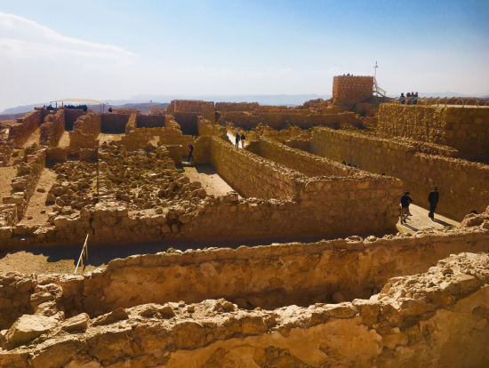 思ってたより広いマサダ遺跡