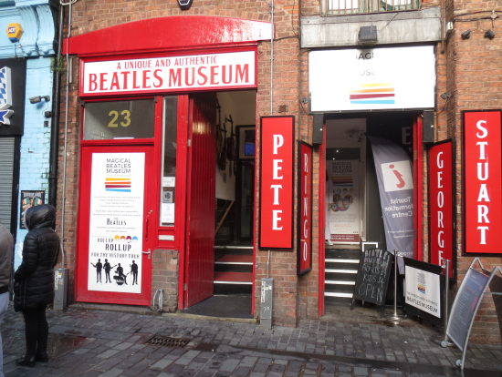 ピートベストの弟が経営する「ビートルズ・ミュージアム」