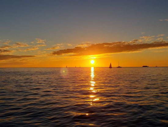 Another photo of the sunset.