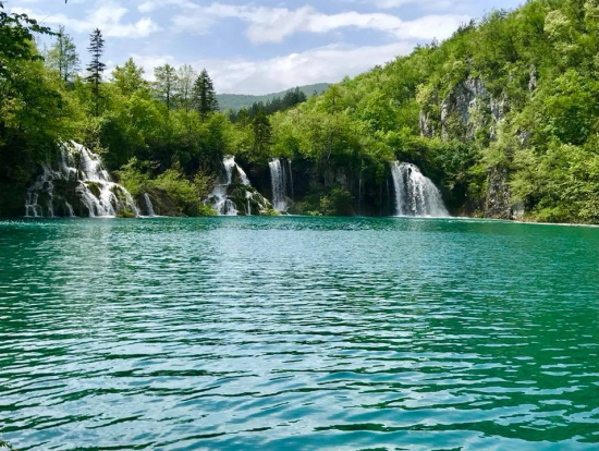 水と緑のオアシスといった感じ