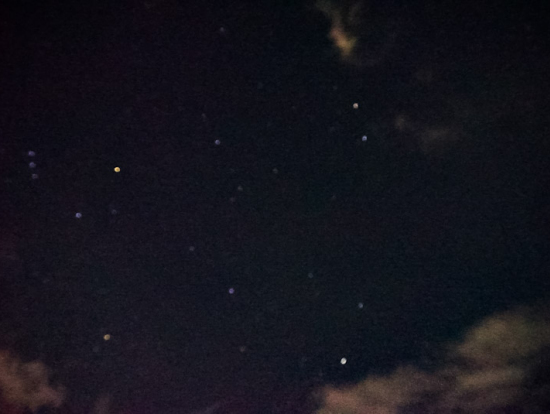 アプガン砦の夜空