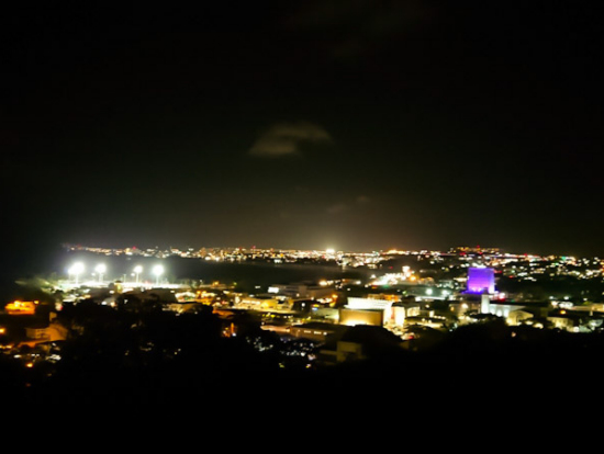 アプガン砦からの夜景