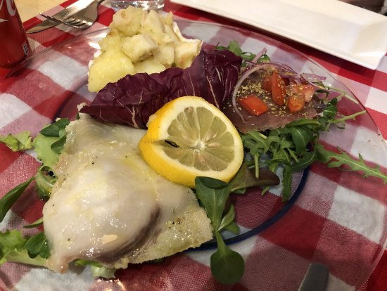 Da Eraldoのシーフードサラダ