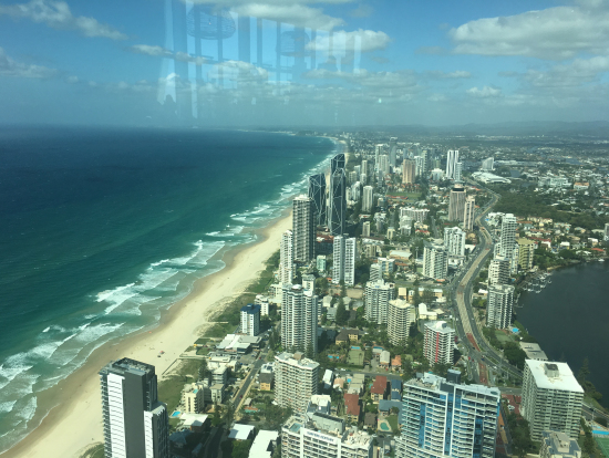 ゴールドコーストの海岸線