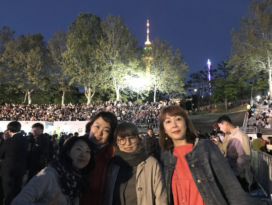 ガイドのチョンさんと。たのしかったです。ありがとう。