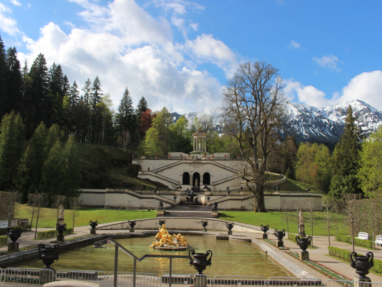 リンダーホーフ城庭園
