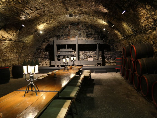 ここでワインを試飲