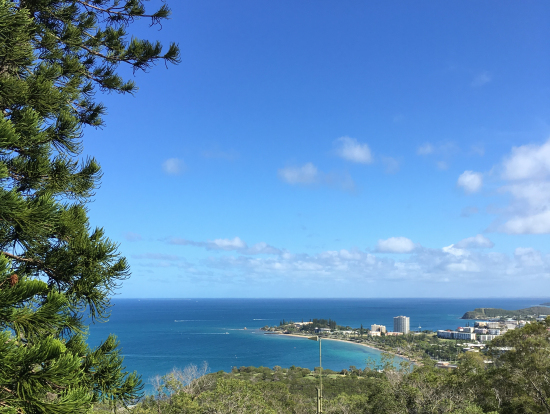 ウアントロの丘から