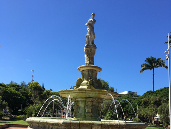 ココティエ広場の噴水