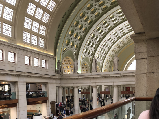 ワシントンDCユニオン駅構内