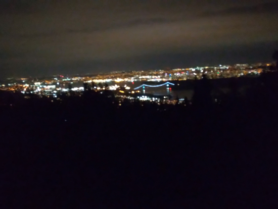 サイプレス展望台からの夜景