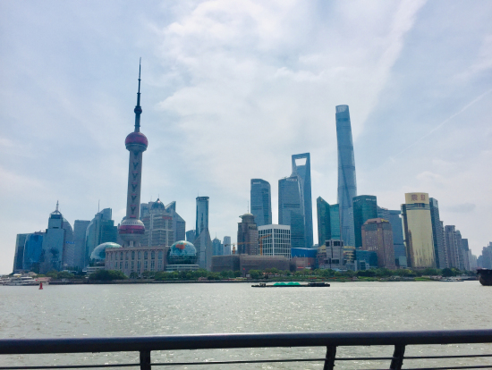 外灘から眺める浦東の景色！ザ上海！