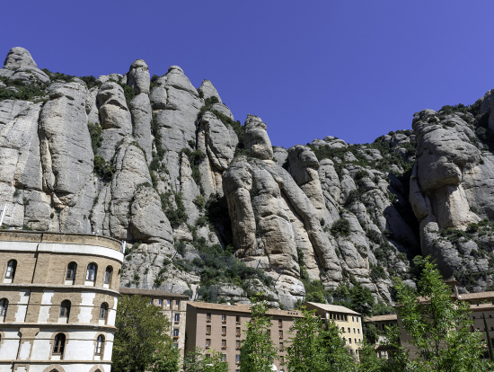 フニクラ駅からの眺め