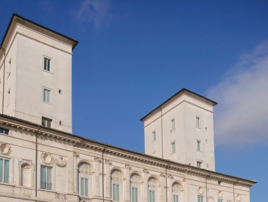 朝のボルゲーゼ美術館