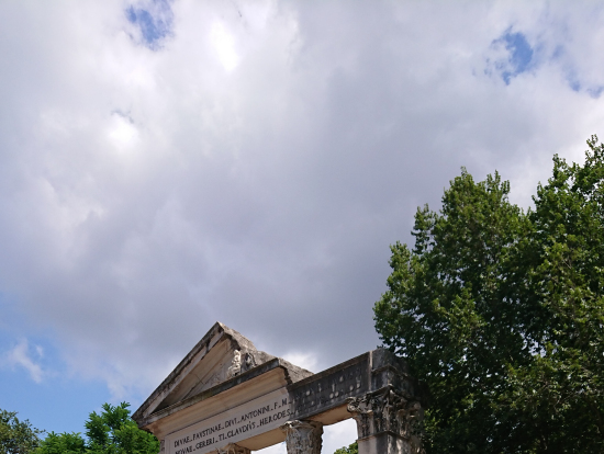 ボルゲーゼ庭園の風景