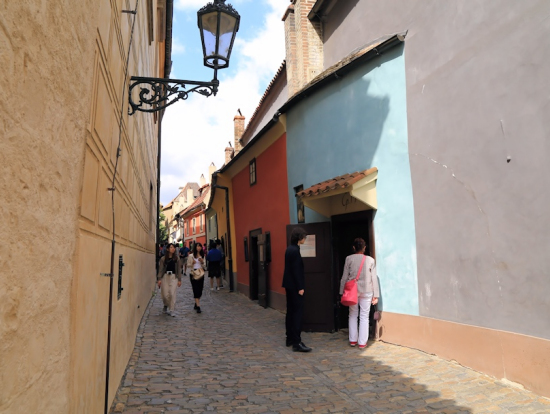 黄金小路(プラハ城内)