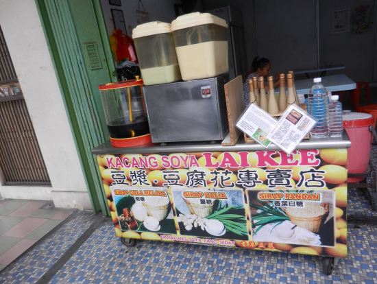 デザートの豆腐花。豆乳でヘルシー。