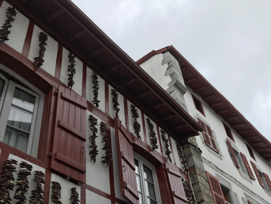 エスペレットの赤ピーマン