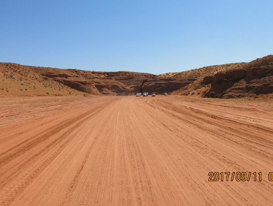 アンテロープキャニオン入口