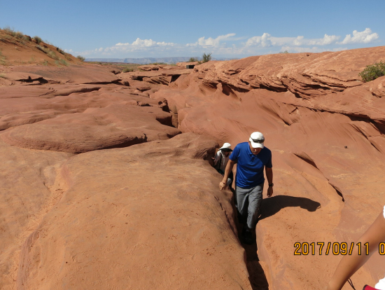 アンテロープキャニオン出口