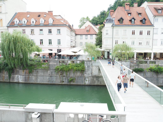 リュブリャナの街