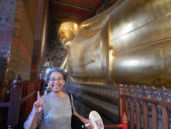 世界遺産の涅槃仏にビックリ!