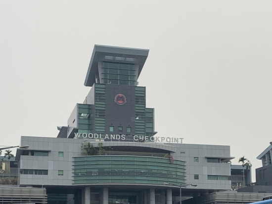 シンガポール側の国境(woodlands checkpoint)