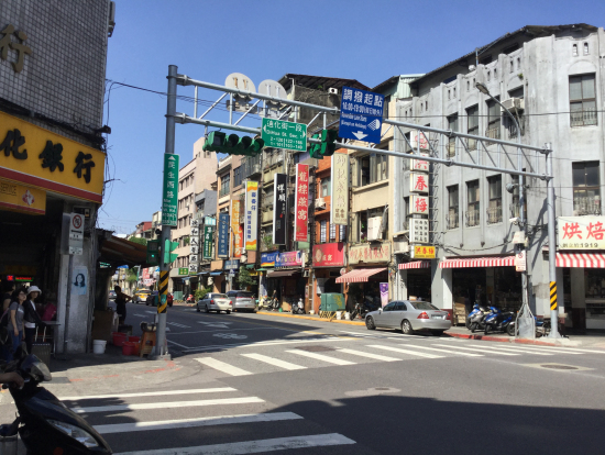 迪化街の街並み