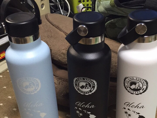 アイランドビンテージコーヒー限定コラボのハイドロフラスクの水筒