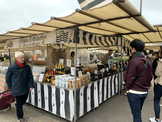 マルシェ、ガレット屋さん