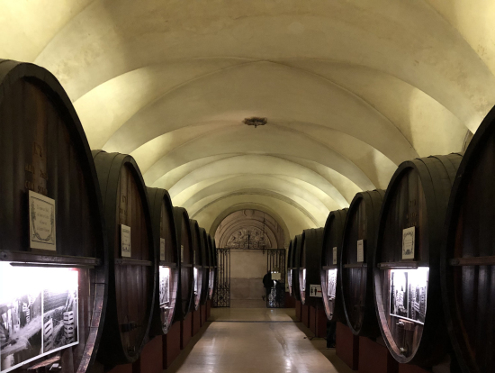 カーブの中です