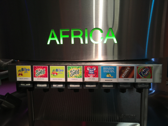 アフリカのコカコーラ製品