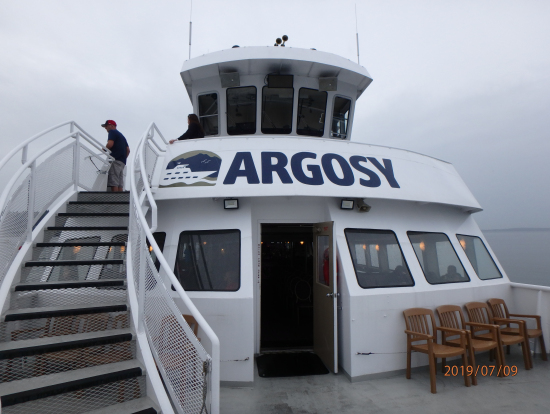 この船に乗りました。