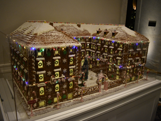 パレスホテル内で飾られていたお菓子で作られたパレスホテル