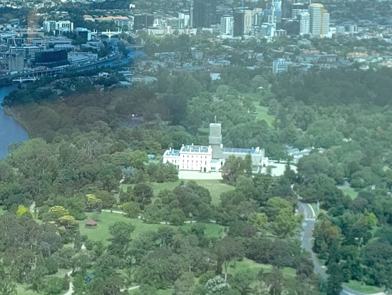 眺望はきれいです