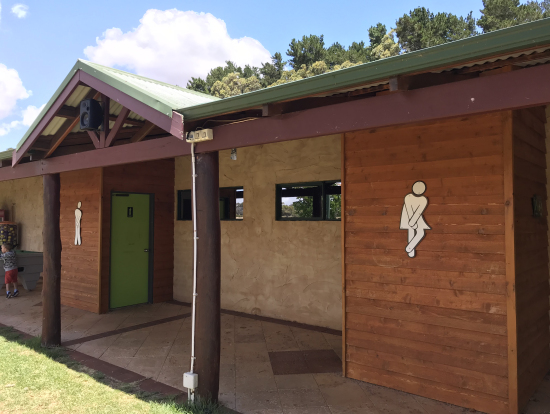 ブリュワリーのトイレの標識が面白かったです