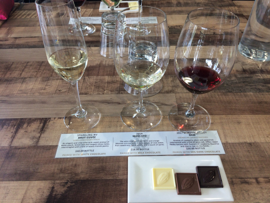 ワインとチョコのマリアージュ