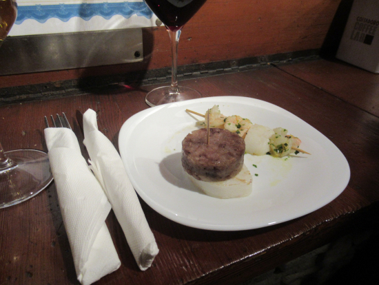 ベネチアならではの一品とのこと