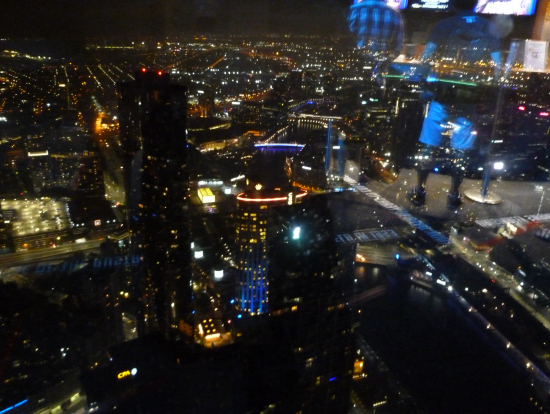 メルボルンの夜景